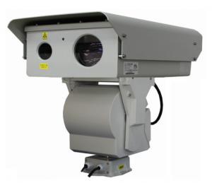 China Border Surveillance PTZ Infrared Camera , Long Range CMOS Laser Camera on sale