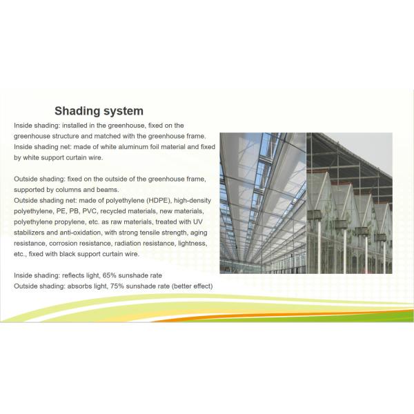 Simple Multi Span Commercial Gothic Type Greenhouse Wind Resistance