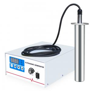 China Submersible Stainless Steel Ultrasonic Cleaner Frequency 40 KHz For Gun Rust on sale