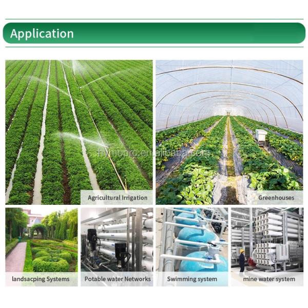 Standard Thickness 1 Inch PVC Garden Pipe Furniture Grade Plastic Tube Water Rain Pipe