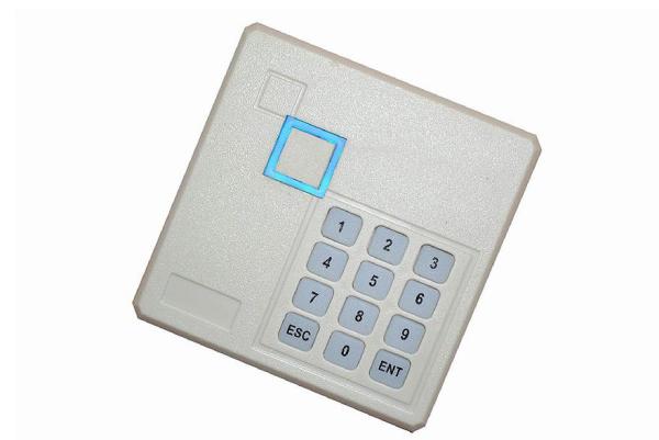 5 to 10 cm short range 125 KHz or 13.56 MHz PIN keyboard reader with wiegand 26,