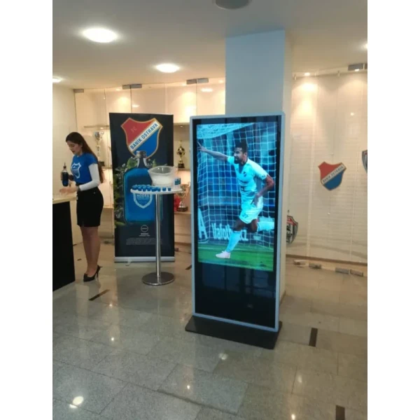 43 Inch Touch Screen Kiosk with 1920x1080 Resolution and 400CD/M2 Brightness