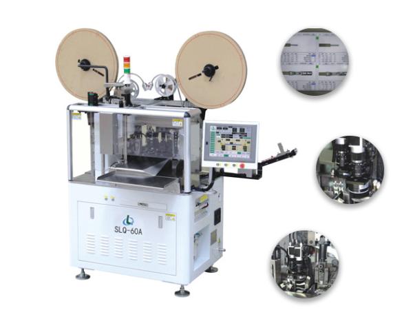 Quality ISO9001 Both End Terminal Insertion Machine , 220V Cable Cutting And Crimping Machine for sale