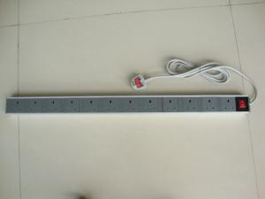 Slim 12 Jack Multi Plug Extension Cord With On Off Switch / Extra Long Cord