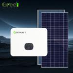 LCD Display Monocrystalline Silicon On Grid Solar Power System for Net Metering