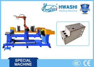 China Air Cabinet Robotic Spot Welding Machine With Wire Feeder / Start Control Panel on sale