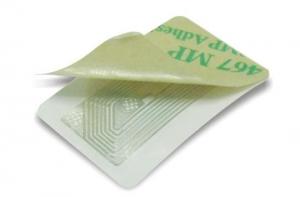 China Custom NTAG215 Paper NFC Tag Sticker / RFID Paper Card 0.4-0.5mm Thickness wholesale