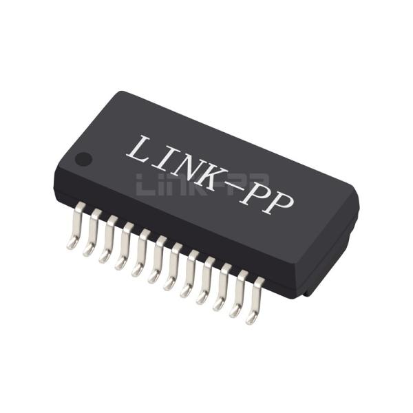 Quality LP82401HNL 2.5G Base -T Single Port Low Profile Lan Transformer Magnetic Modules SMT 24 Pin for sale