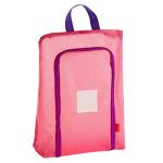 Portable Waterproof PVC Travel Shoe Bags , Traveler Laundry Storage Bags