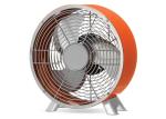 Powerful Electric Alarm Clock Retro Table Fan 2 Speed With Handle