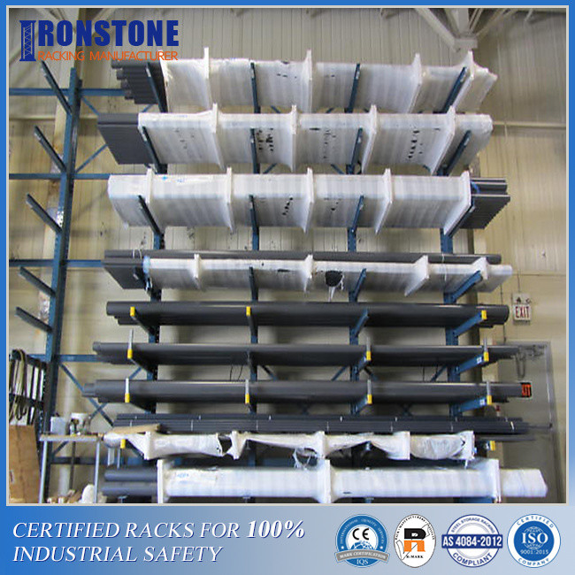 Galvanized Heavy Duty Cantilever Racks For Warehouse Storage With Fully