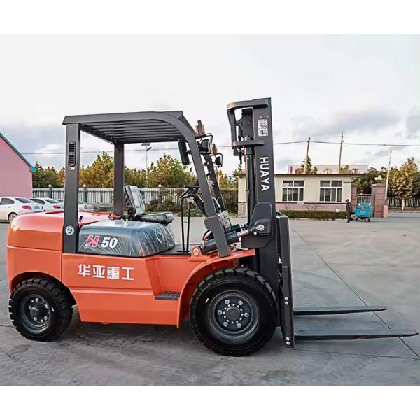 XINCHAI 498(4C6) Engine 5T Diesel Forklift CPC50 65kw 3000-7000mm Lifting Height