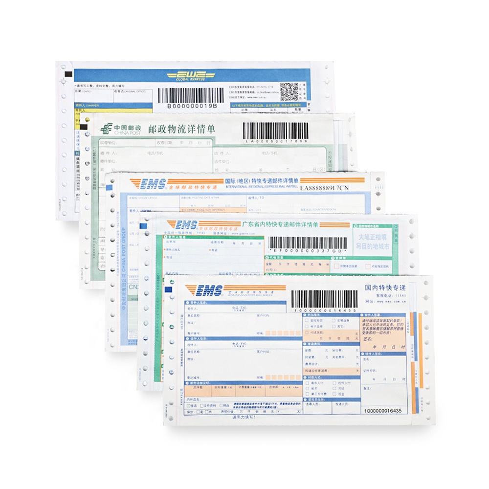 Wholesale Custom International Barcode Consignment Note Express Logistic Courier
