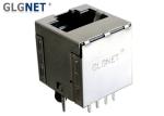 No LED Straight Angle Vertical SMT Rj45 Connector 1 x 1 Port Built In Transforme