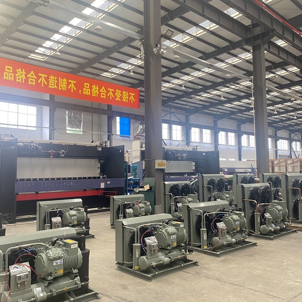 Customized Open Type Condensing Unit Cooling System Air Cooling For Cold Room