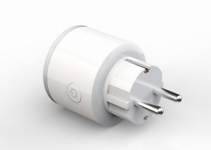 China Round Shape Wifi Smart Plug Outlet EU Mini Wifi Socket With Energy Monitoring wholesale