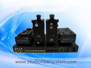 Remote studio fiber system for Sony cameras working with Datavideo MCU-100S control unit