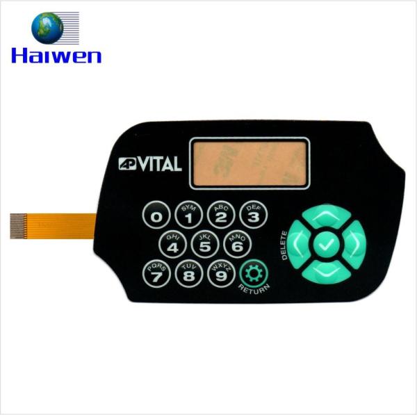 Quality Custom Screen Printing FPC Membrane Switch Keypad With Polyester Dome for sale