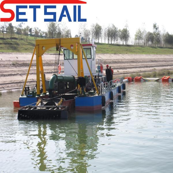 Siemens PLC Portable Small Trailing Suction Type Hopper Dredger for Performance Standards
