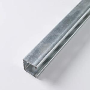 Structural C Channel Galvanized Steel Hot Dip Channel Decoiled Metal GB/T 700