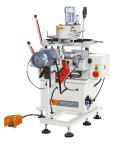 lock holes milling/copy router/ window handle hole milling/upvc profile drilling