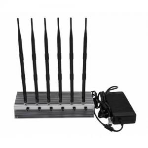 China 56W Cellular Signal Jammer Device To Block Mobile Phone Signal 5-50M Range wholesale