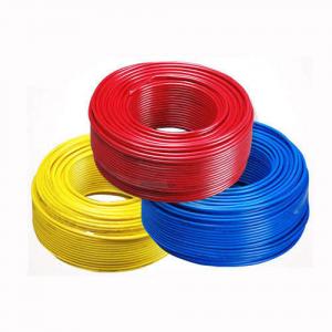 China 450/750V Flexible Earth Wire , Flexible Cable Wire Copper / CCA Conductor wholesale