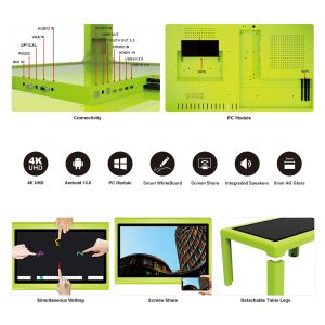 Android Interactive Touchscreen Table 43 55 Inch for Kids