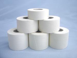 China White colour rigid strapping tape viscose sports tape with strong stickiness wholesale