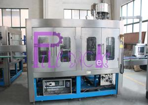 3-In-1  Drinking Water Filling Machine With PLC Control Monoblock 24 Heads