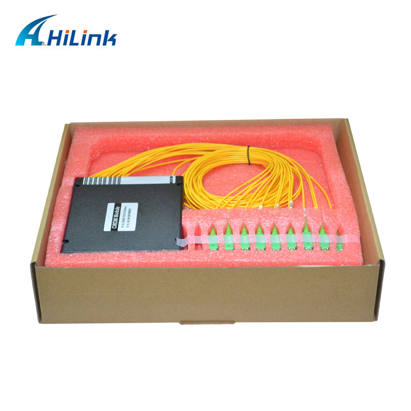 China Fiber Optical CWDM Mutiplexer Module ABS Box 1X16CH 1611nm wholesale