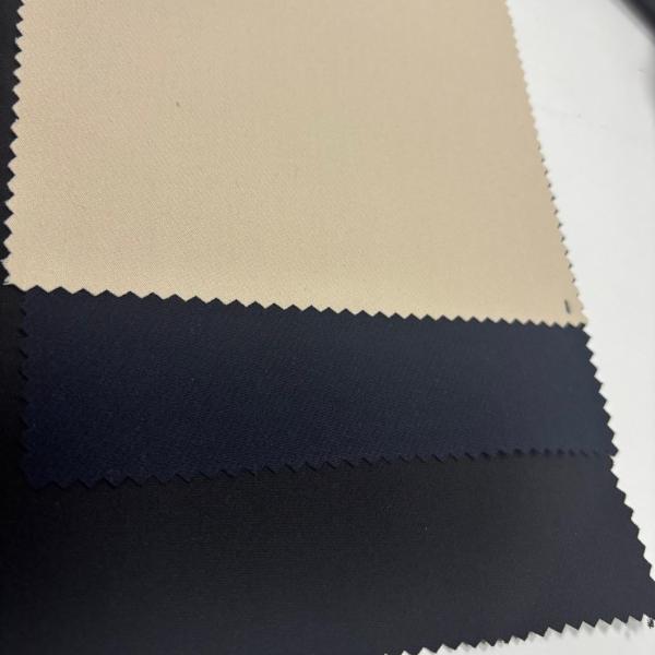 70%Ployester 23%Rayon 7%Spandex Double Layed Face Twill Fabric for Women Suit
