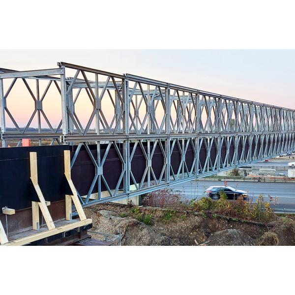Fast Construction Truss Bailey Bridge With Tolerance ±1% And Q355/Grade 350/ASTM A992