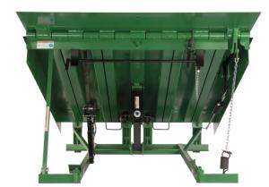 China Push Button Controls Dock Door Levelers Workshop Automatic Dock Plate with Customizable Lip Length 25000-40000LBS Safe Design wholesale