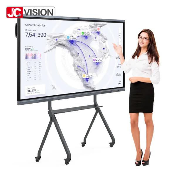Quality JCVISION Smart Board Interactive Flat Panel Multi Size Teaching All In One Solution for sale