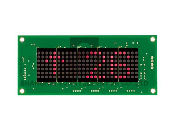 Quality SN-SM-04-HRC Round Dot Matrix Elevator Display Panel / Board For COP for sale