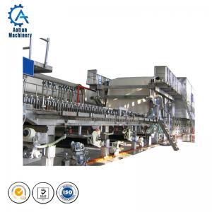 China Paper Mill Wood Pulp Writing Paper Making Machine A4 Paper Culture Paper Making Machine wholesale
