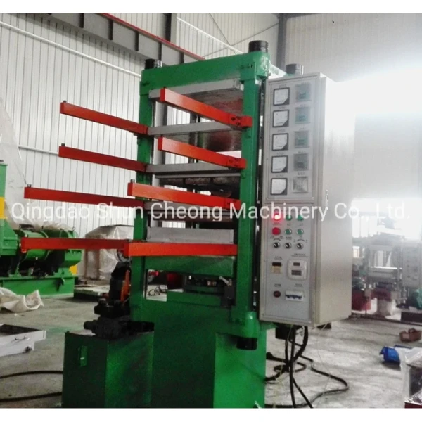 Rubber Floor Making Machinery / Rubber Mats Hydraulic Vulcanizing Press Machine