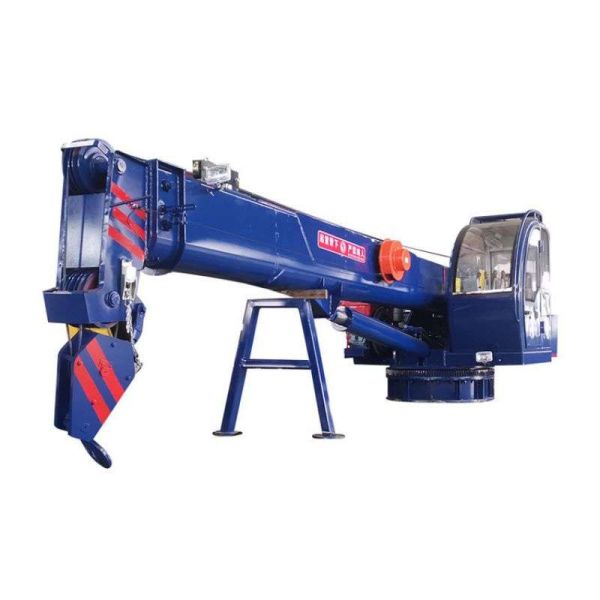 Rotation 360 Degree Marine Hydraulic Crane Telescopic Boom With Safety System