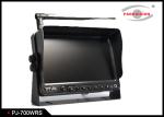 RGB 800 × 480 Pixel Bus Monitoring System , Wireless Backup Camera With Monitor