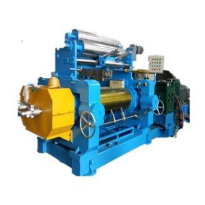 China 90KW Two Roll Rubber Mixing Mill Machine Craftsmanship Open Mill Rubber Mixing on sale