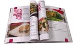 Spiral Bound Custom Cookbook Printing , Hardcover Art Book Printing