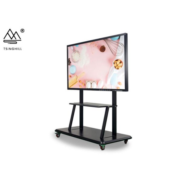Quality 3840*2160 UHD Infrared Whiteboard 65 Inch Interactive Touch Screen for sale