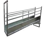 10' Height Adjustable Cattle Fence Panel Galvanized Cattle Loading Ramp With