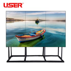 1080P Seamless Video Wall LCD Monitors Unique Cell Based Modular Design