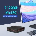 Intel Core i7 12700H Mini Portable Gaming PC DDR4 4GB Discrete Graphics Card