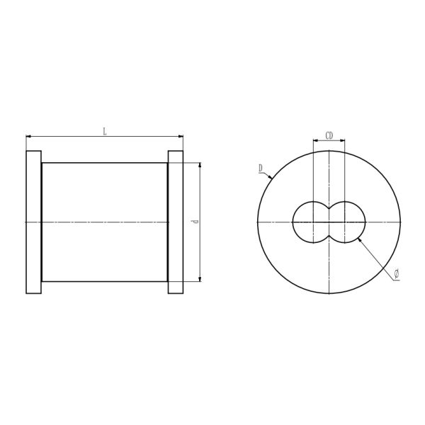 98mm Modular Twin Screws Barrels For Rice Noodle Extruder Machine Spare Parts Extruder Food Pet Filament Extruder