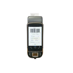 Industrial wireless Mobile Phone PDA Handheld with Fingerprint NFC Scanner