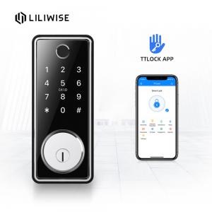 China Bluetooth Full Automatic Door Lock Fingerprint Digital Deadbolt Home Door Lock wholesale
