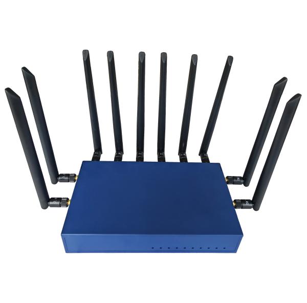 Quality PUSR NR370i WiFi7 Dual-band/ Tri-band 5G Router Fixed Wireless Access FWA Qualcomm X62 IPQ5322 Access Point SFP+ for sale